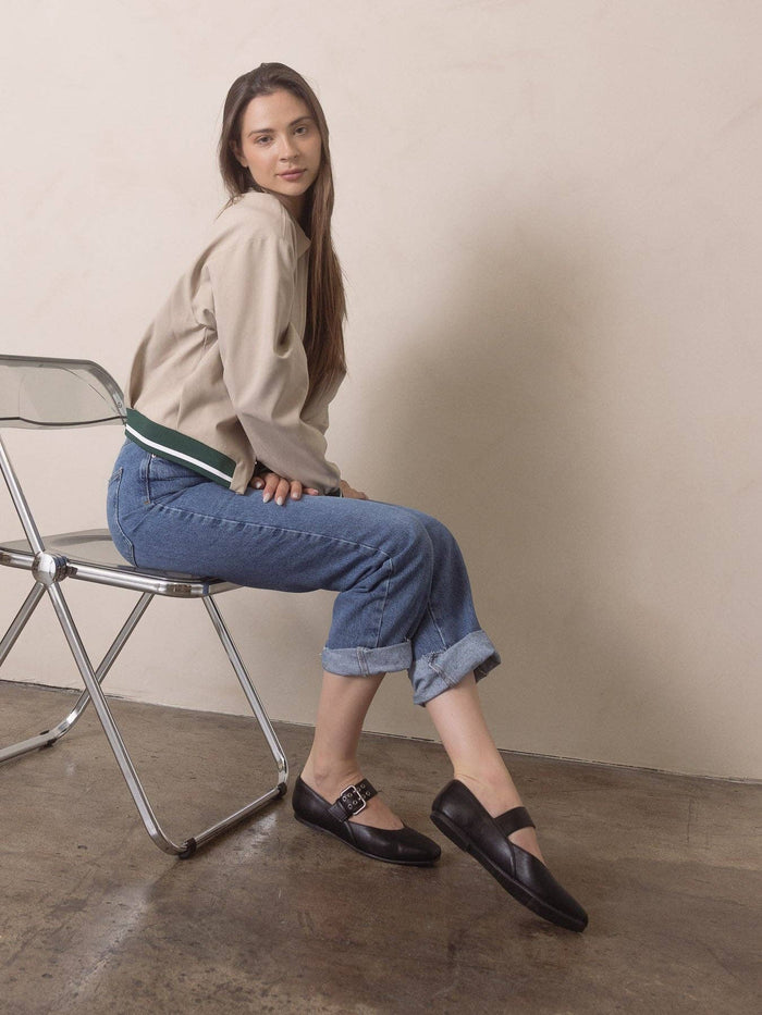 Shoe | The Soho Black Ballet Flat | 6