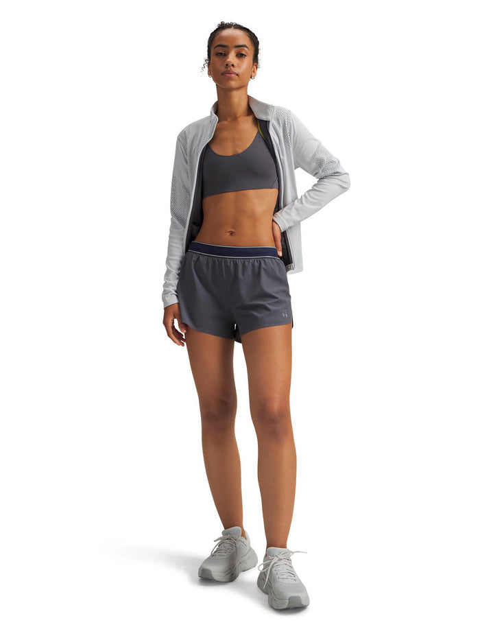Short Running para mujer Halo Run gris Under Armour