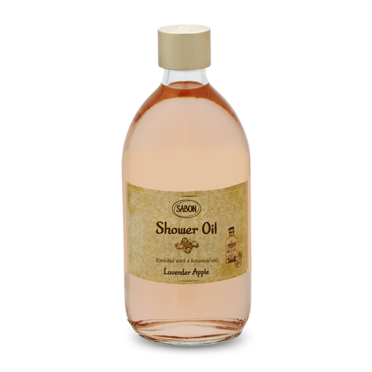 Shower Oil Lavender Apple 17.5 oz (500mL)