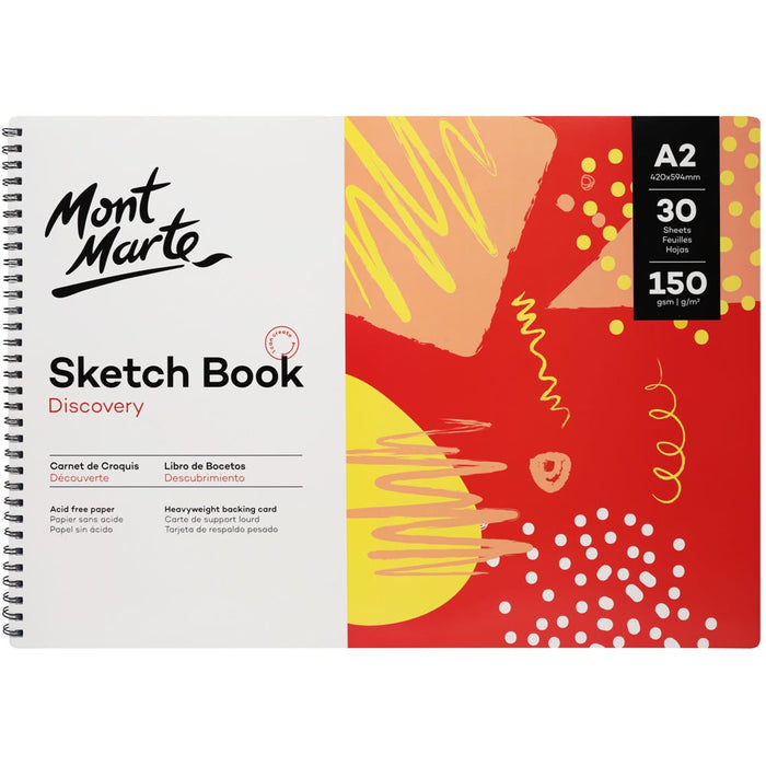 Sketch Book Discovery A2 (16.5 x 23.4in) 30 Sheets 150gsm
