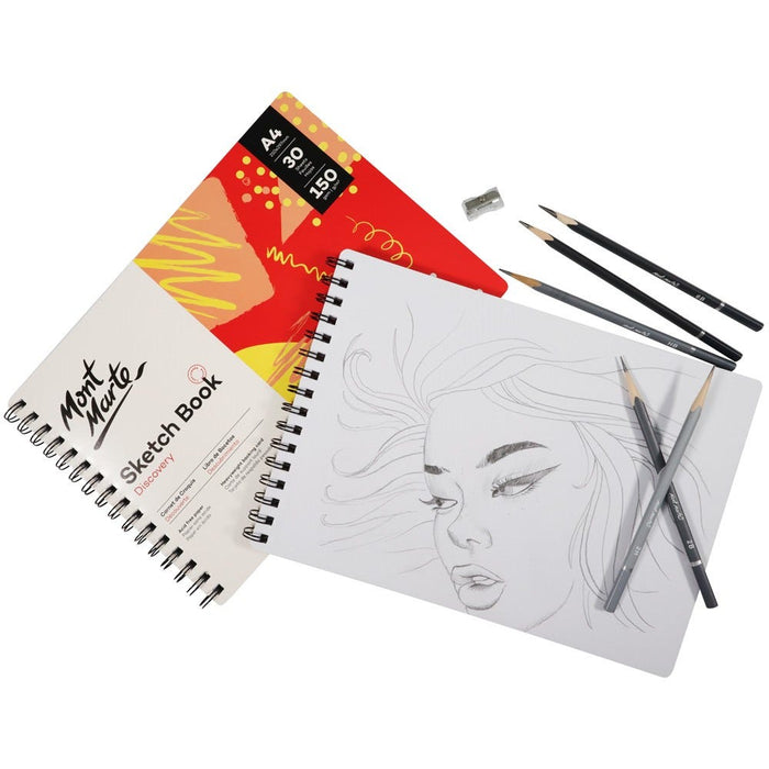 Sketch Book Discovery A4 (8.3 x 11.7in) 30 Sheets 150gsm