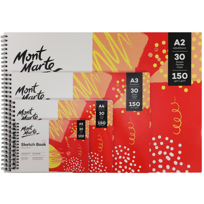 Sketch Book Discovery A4 (8.3 x 11.7in) 30 Sheets 150gsm