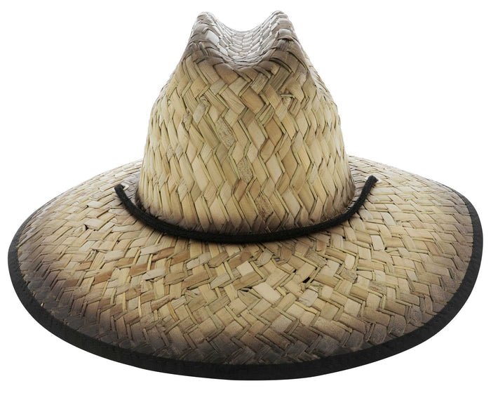 Skull Tea Stain Lifeguard Hat - Back