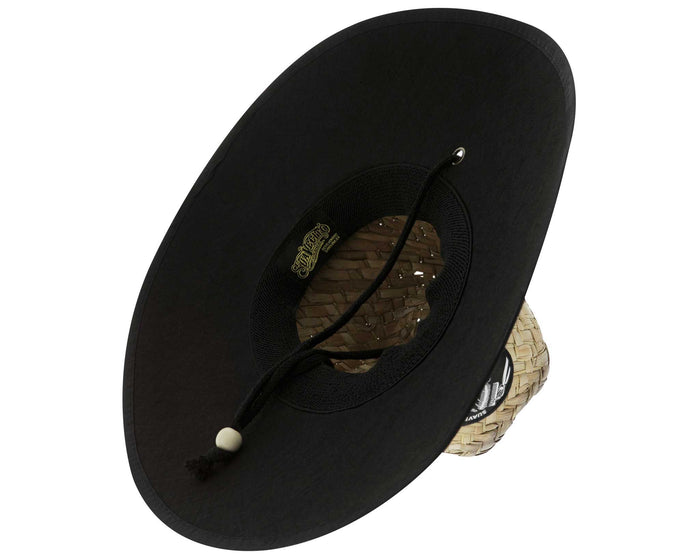 Skull Tea Stain Lifeguard Hat - Bottom
