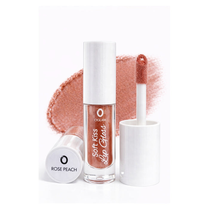 Soft Kiss Lip Gloss by O Glam - AUBURN