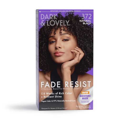 Softsheen Carson Dark & Lovely® Fade Resist Rich Conditioning Color 372 NATURAL BLACK