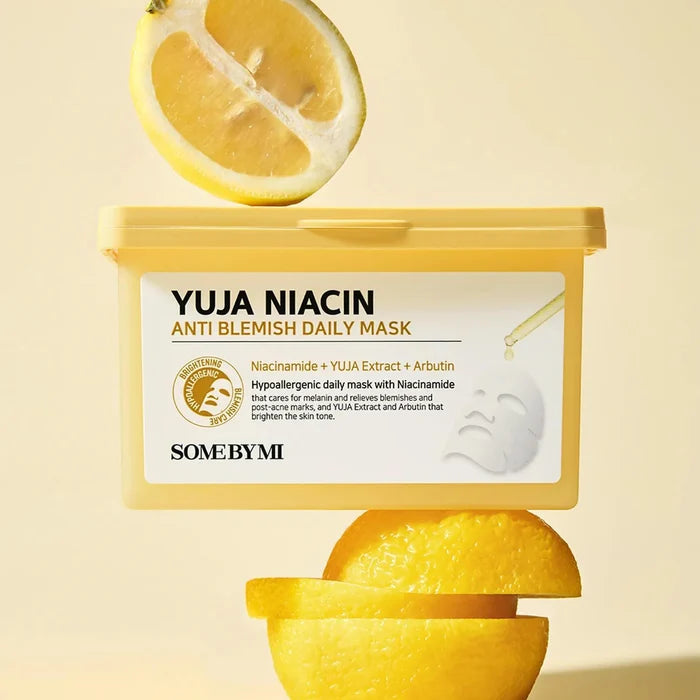 SOME BY MI Yuja Niacin Anti-Blemish Daily Mask 30 sheets