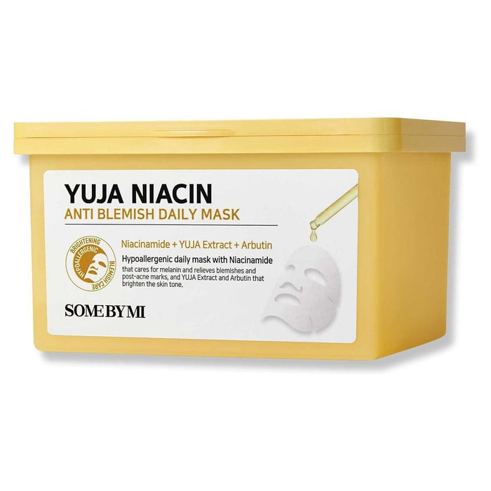 SOME BY MI Yuja Niacin Anti-Blemish Daily Mask 30 sheets