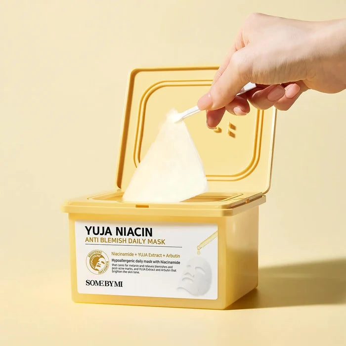 SOME BY MI Yuja Niacin Anti-Blemish Daily Mask 30 sheets