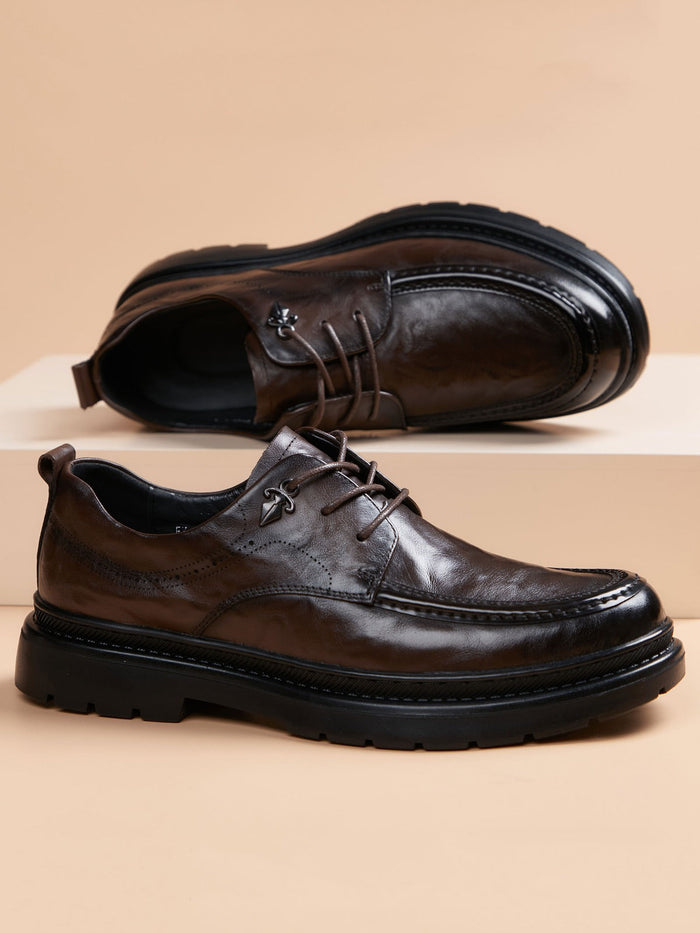 Handcrafted genuine leather shoes product view