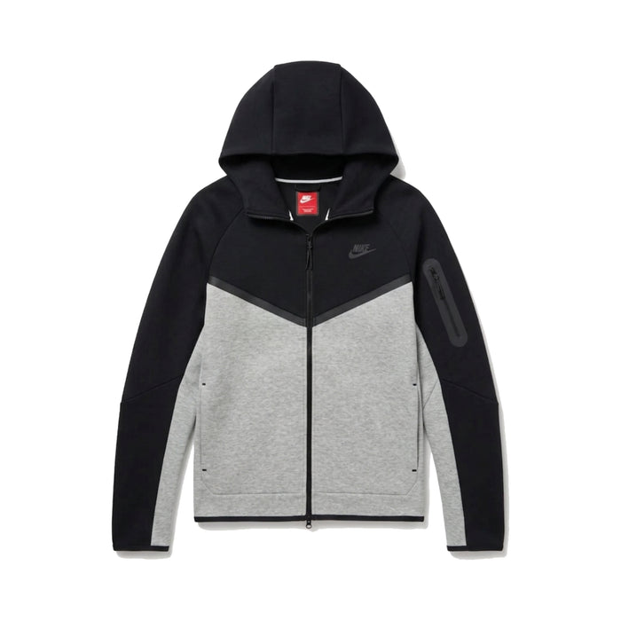 Nike Sportswear Tech Fleece Full-Zip Hoodie Dark Grey Heather/Black
