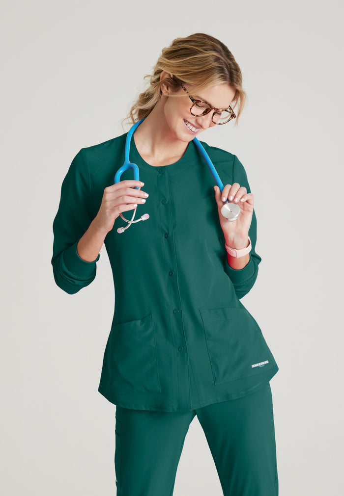 Stability Warm-Up - Hunter Green - Grey's Anatomy Scrubs
