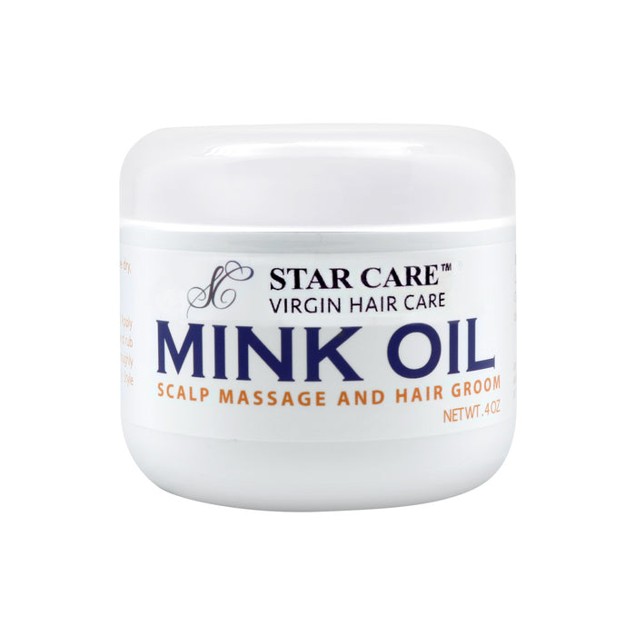 Star Care Virgin Hair Care Mink Oil Hair Groom 4oz