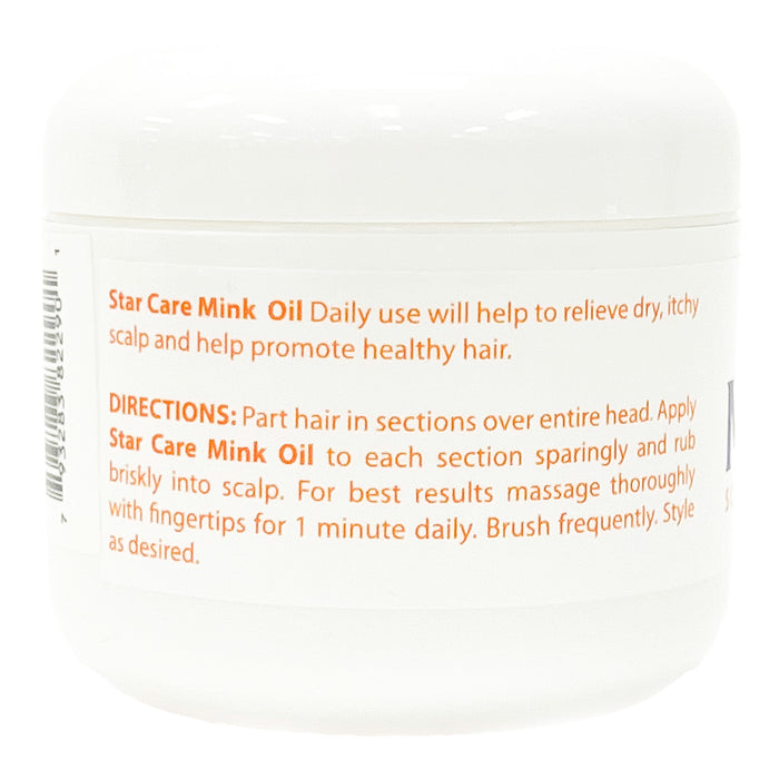 Star Care Virgin Hair Care Mink Oil Hair Groom 4oz