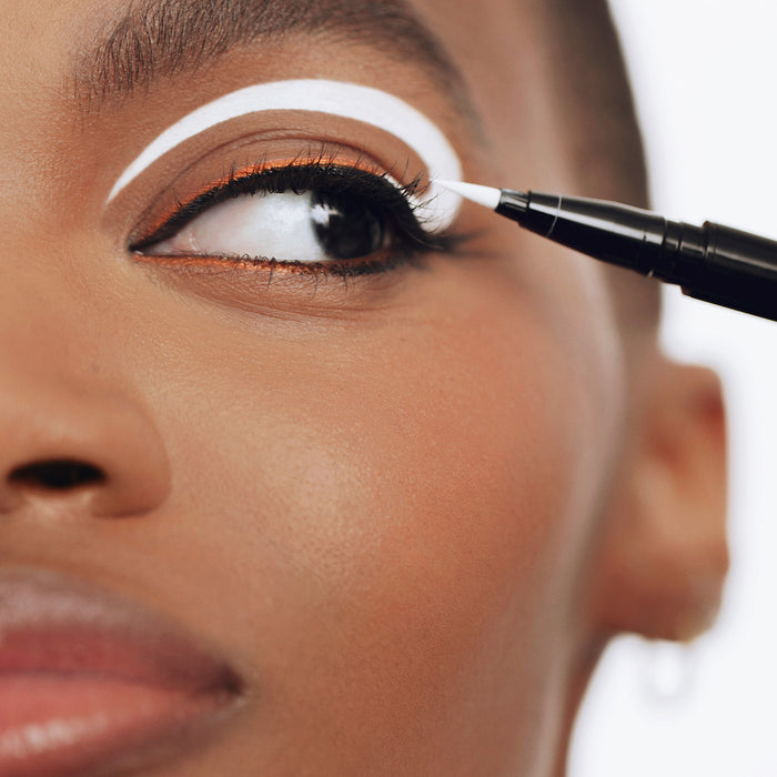 Stila Stay All Day® Dual-Ended Waterproof Liquid Eye Liner: Two Colours - Intense Black and Snow