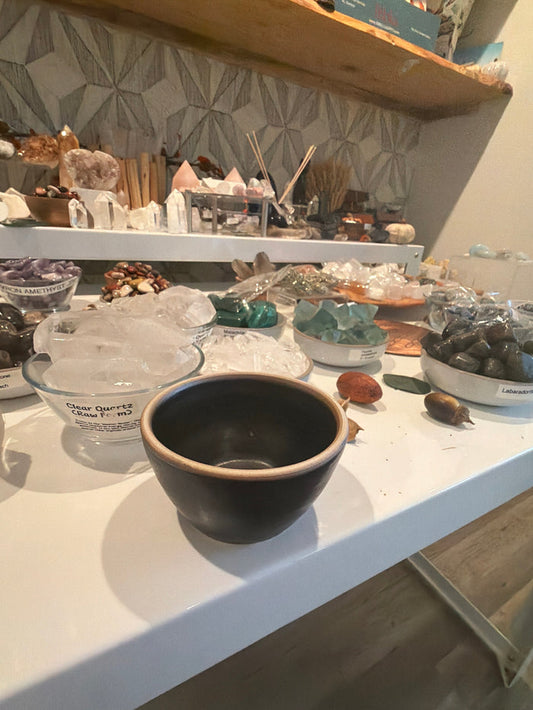 Stoneware smudge bowls
