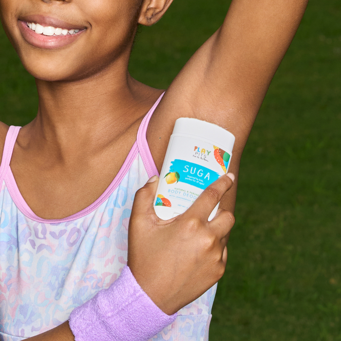 Play Pits SUGA kids deodorant, lemon and grapefruit scent