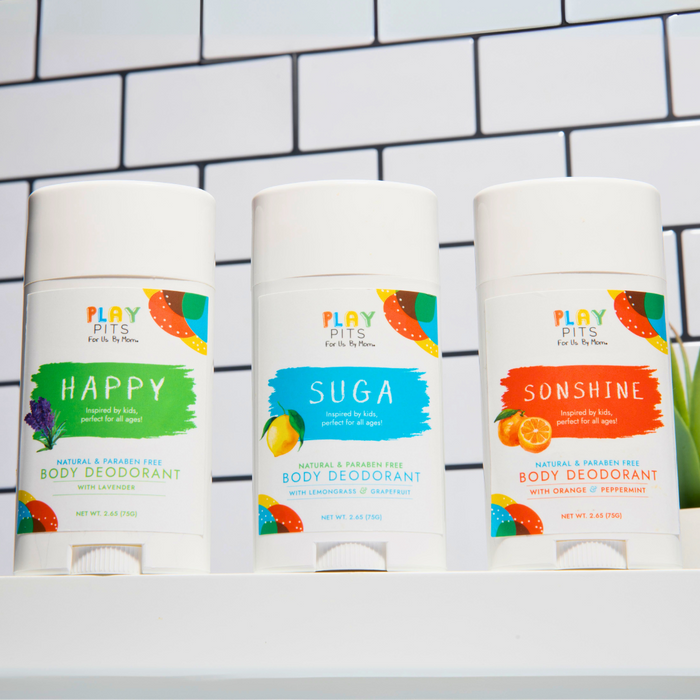 SONSHINE: Orange & Peppermint  | Kids Natural Deodorant - Play Pits