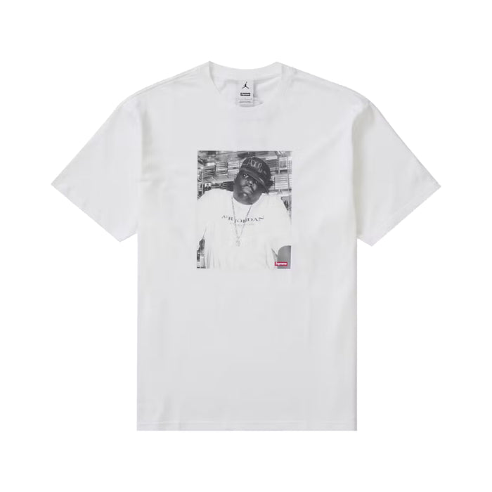 Supreme Jordan Biggie S/S Top White