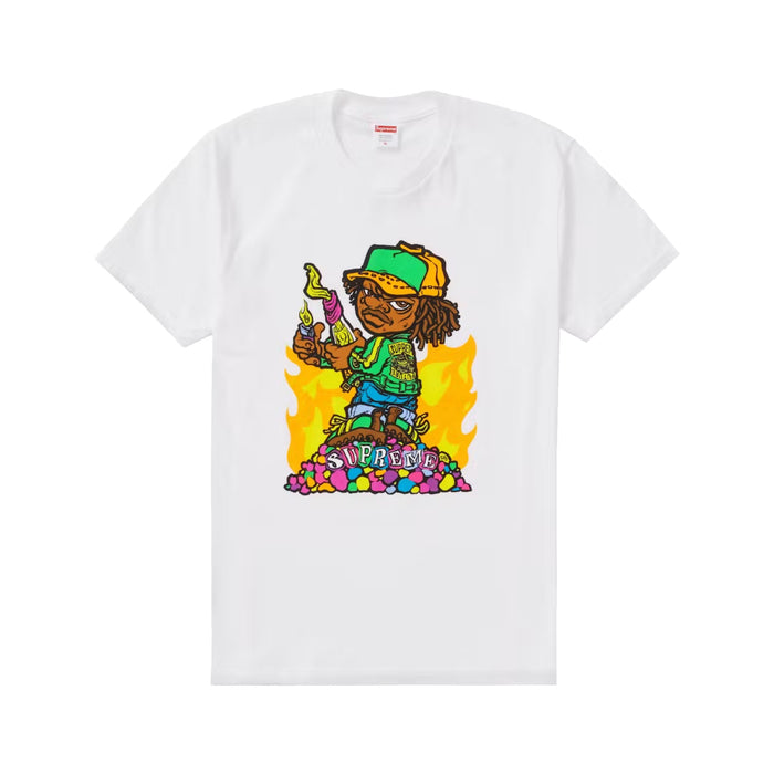 Supreme Molotov Kid Tee White