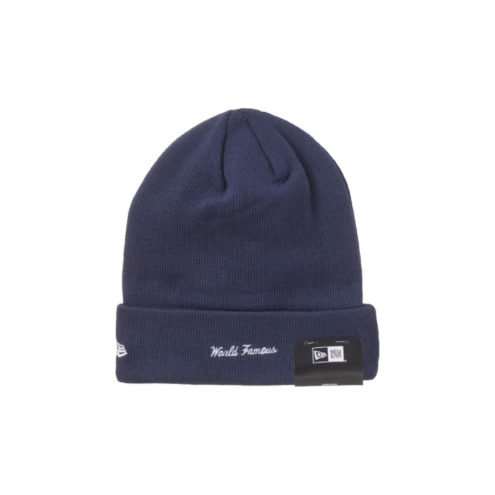 Supreme New Era Box Logo Beanie Navy (FW24)