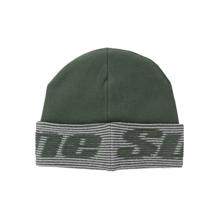 Supreme Reflective Jacquard Beanie Dark Green (FW24)