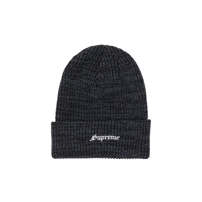 Supreme Twisted Loose Gauge Beanie Charcoal Black (FW21)