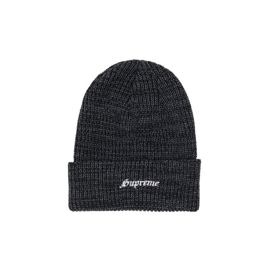 Supreme Twisted Loose Gauge Beanie Charcoal Black (FW21)