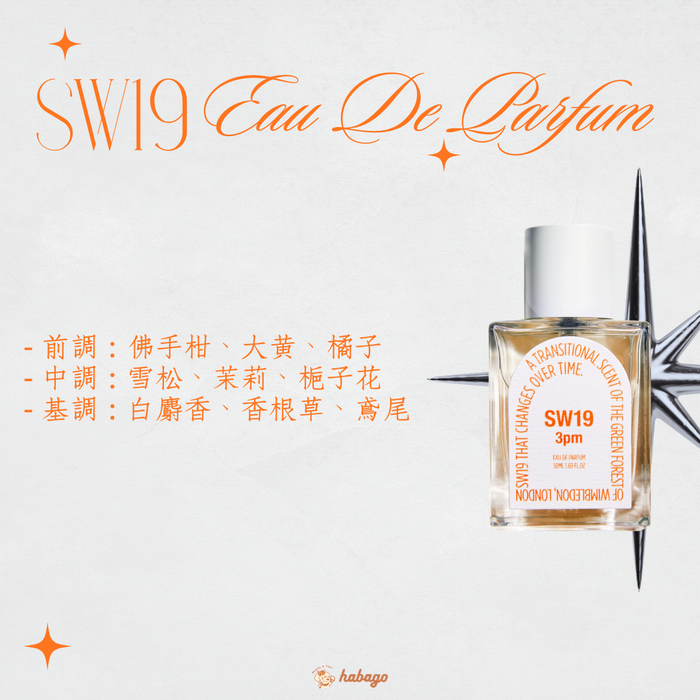 SW19 3PM Eau De Parfum 12ml/50ml