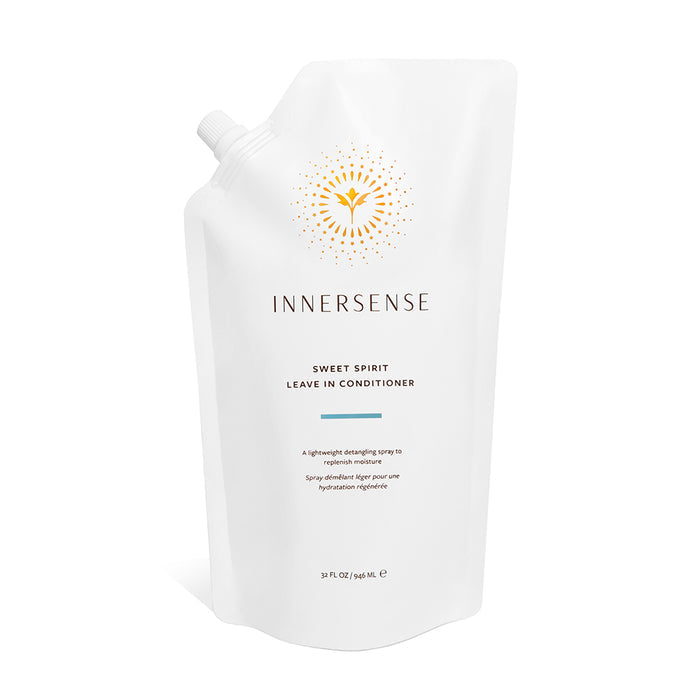 Innersense-Sweet Spirit Leave-In Conditioner-Hair-Sweet_Spirit_Leave_In-Conditioner-Refill-Pouch-32oz-The Detox Market | 32 oz Refill