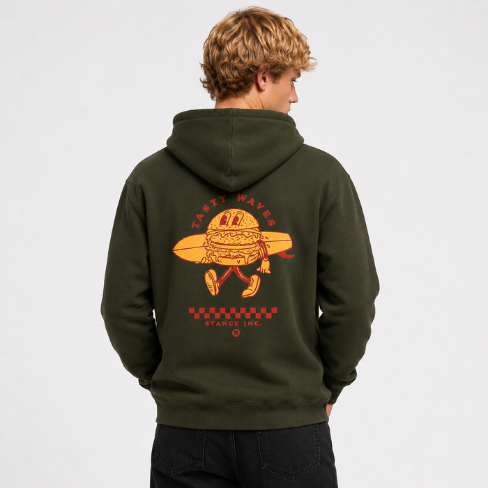 TASTY WAVES HOODIE ARMY