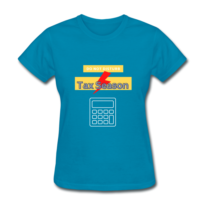 Tax Season - turquoise