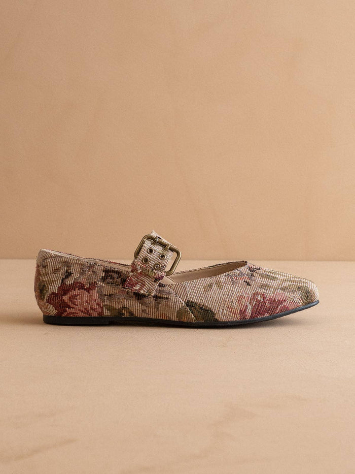 The Soho | Tapestry Ballet Flat