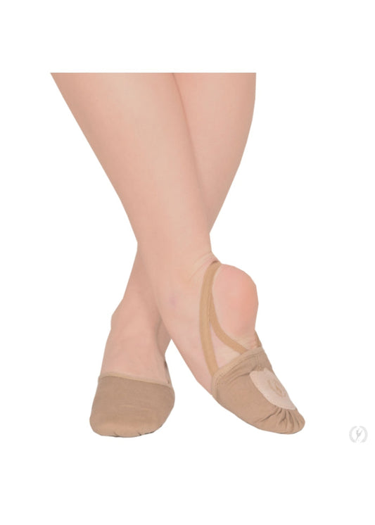 Tilt Stretch Canvas Half-Soles (Light Tan)