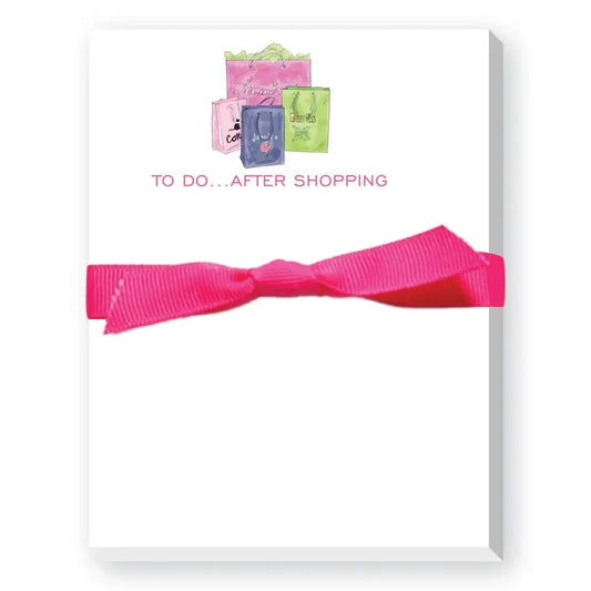To Do After Shopping Note Pad