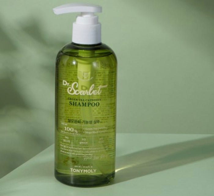 TONYMOLY Dr Scarlet Green Tea Catechin Shampoo شامبو الشعر بالشاي الاخضر