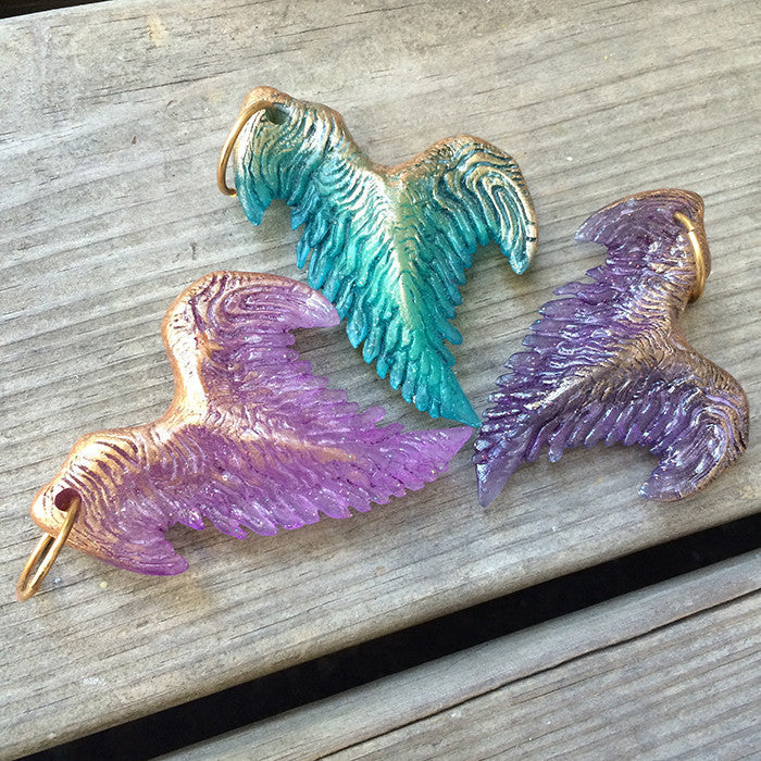 TRANSLUCENT CAST KAIJU TOOTH PENDANT