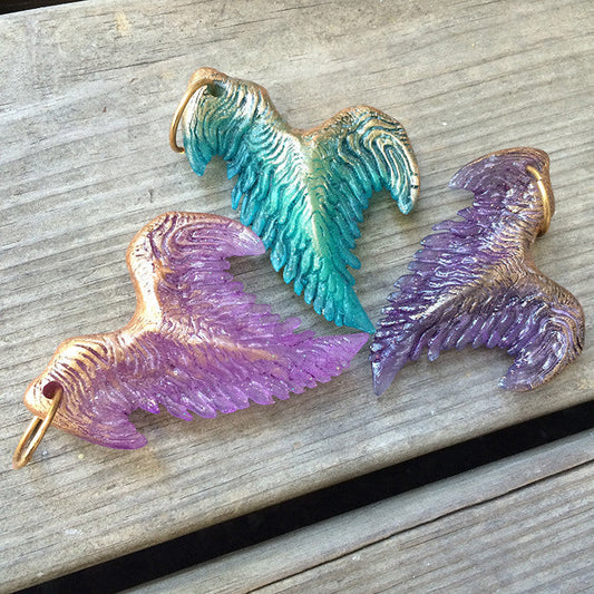 TRANSLUCENT CAST KAIJU TOOTH PENDANT