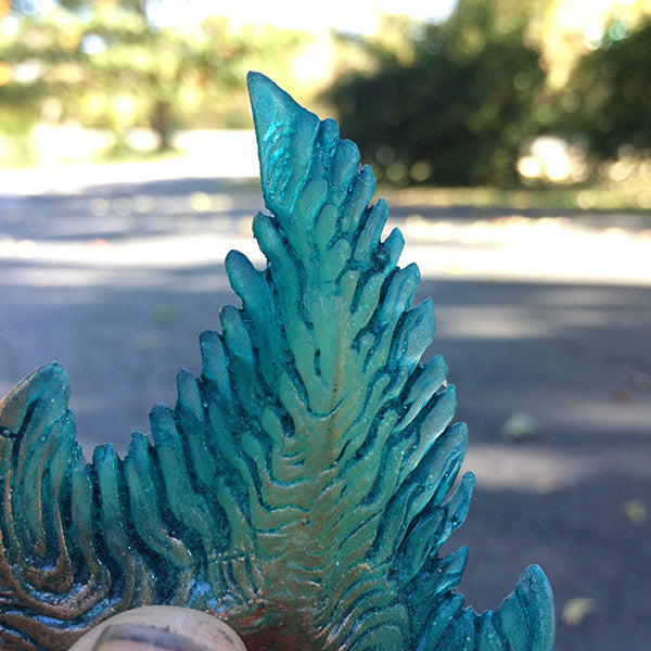 TRANSLUCENT CAST KAIJU TOOTH PENDANT