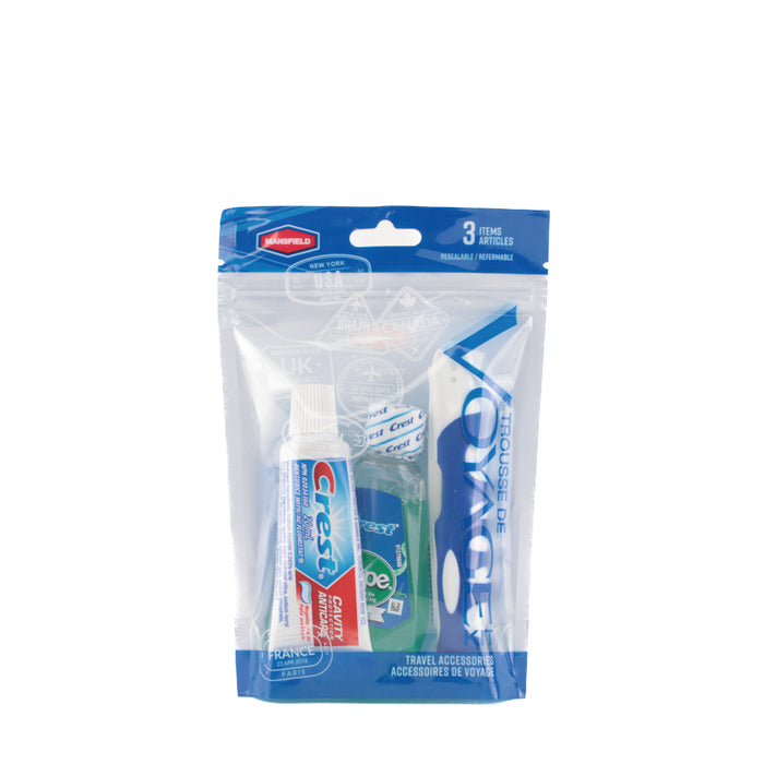 Travel Smart Mansfield oral care kit - Bentley