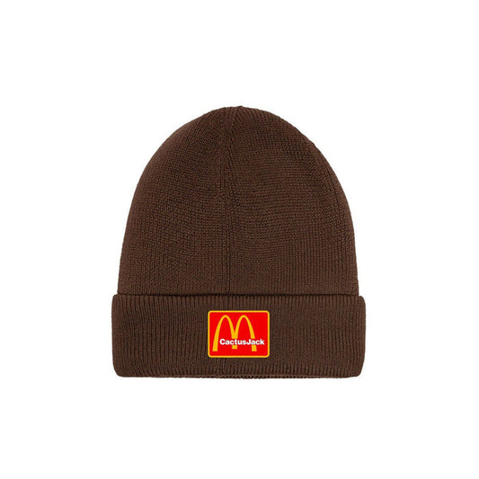 Travis Scott x McDonald's Cj Arches Beanie Brown