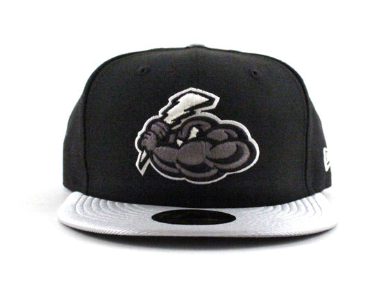 Trenton Thunder New Era 59FIFTY Custom Fitted Hats (Air Jordan Chrome 8 VIII Retro)