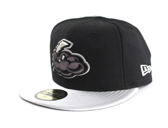 Trenton Thunder New Era 59FIFTY Custom Fitted Hats (Air Jordan Chrome 8 VIII Retro)