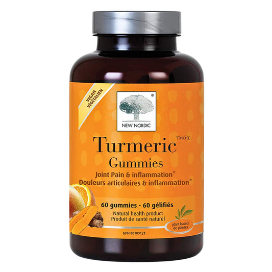 Bottle of New Nordic Turmeric™ Gummies 60 Gummies
