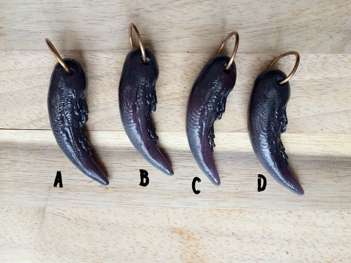 TUSK OF APOPHIS- PURPLE WITH GREY