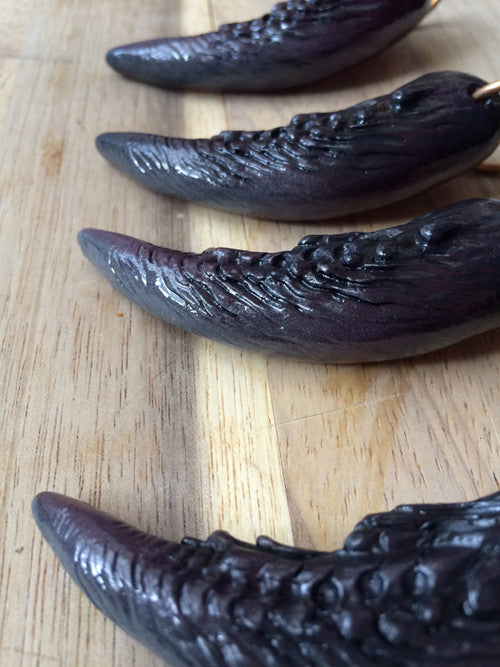 TUSK OF APOPHIS- PURPLE WITH GREY