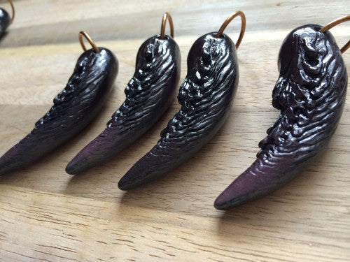 TUSK OF APOPHIS- PURPLE WITH GREY