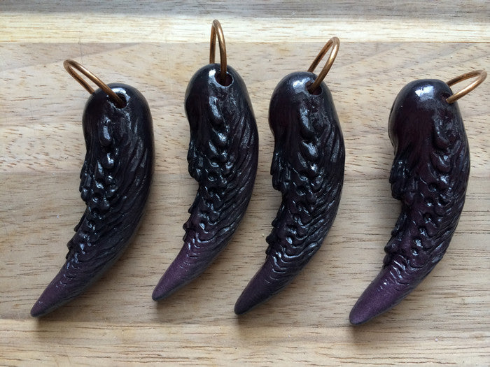 TUSK OF APOPHIS- PURPLE WITH GREY