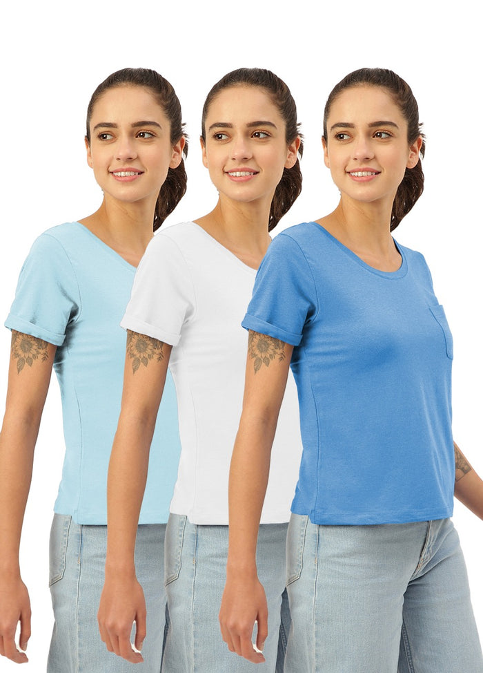 Pilot Blue; White; Chalk Blue / S / Women