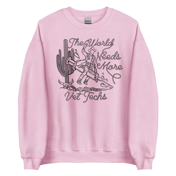 TWNM- Vet Techs Unisex Sweatshirt Light Colors